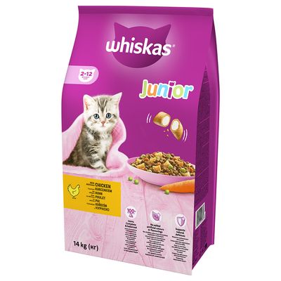 Whiskas Junior Kyckling 14kg