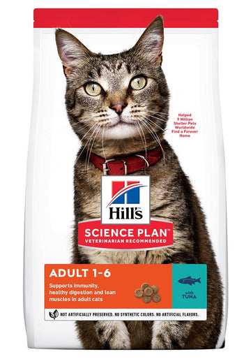 Hills Science Plan Adult Optimal Care Tuna - Dry Cat Food