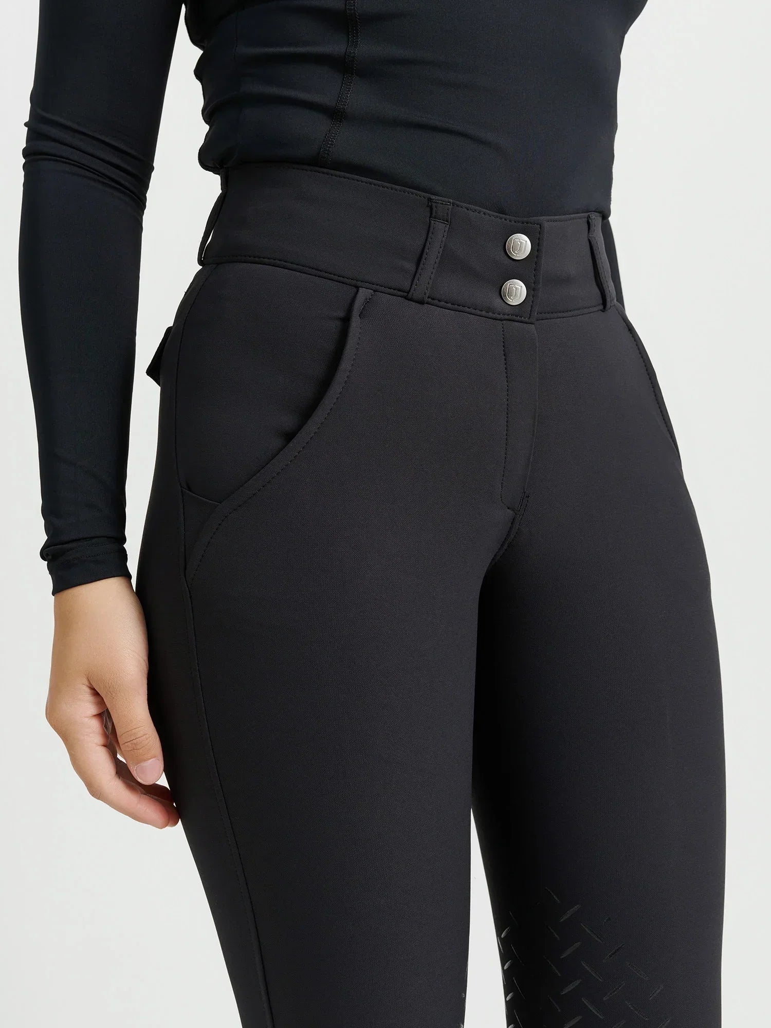 Jacson Rigmor Ridbyxa Knäskodd Svart