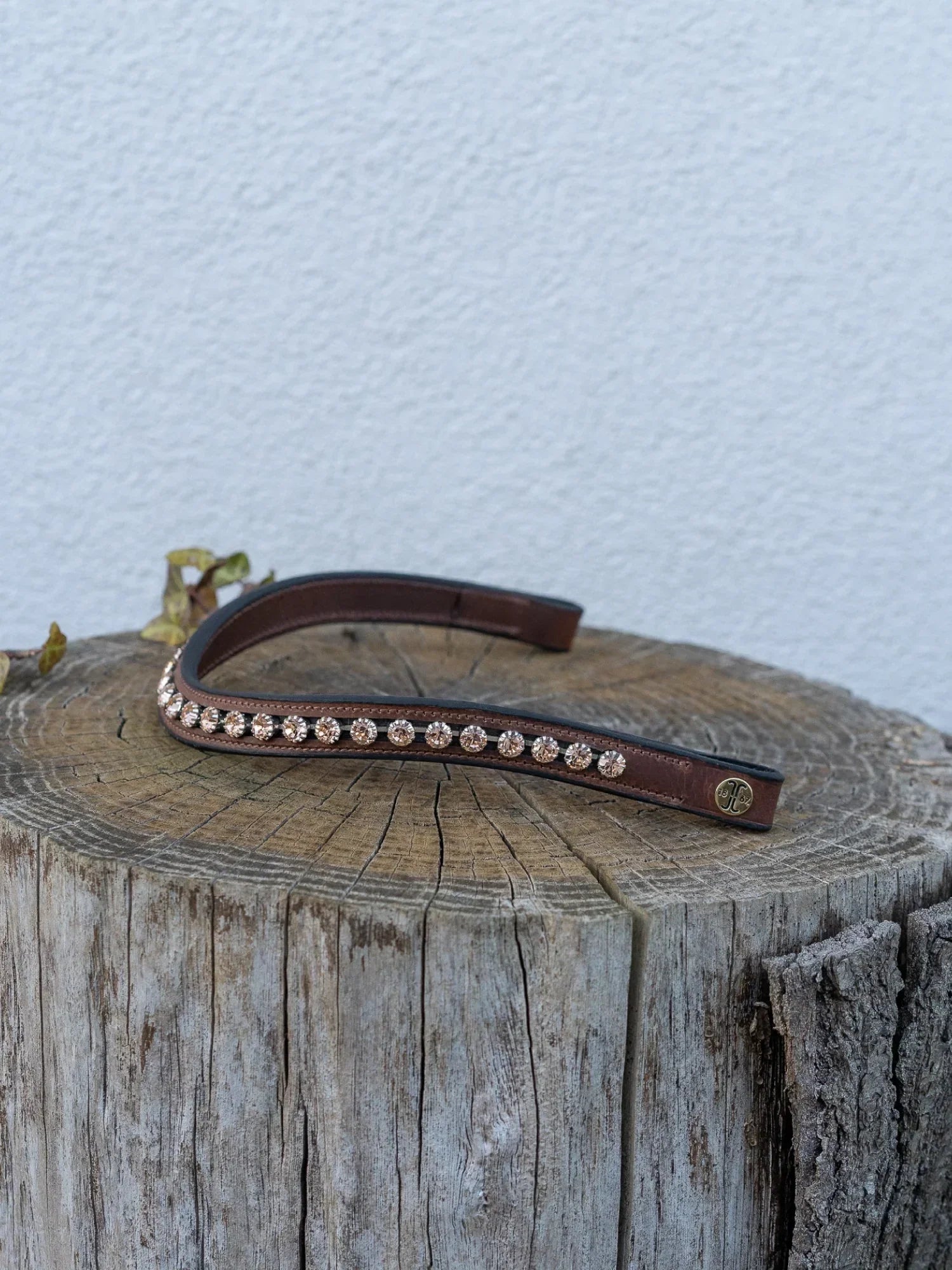 Jacson Pannband Kristall Rosé Brun