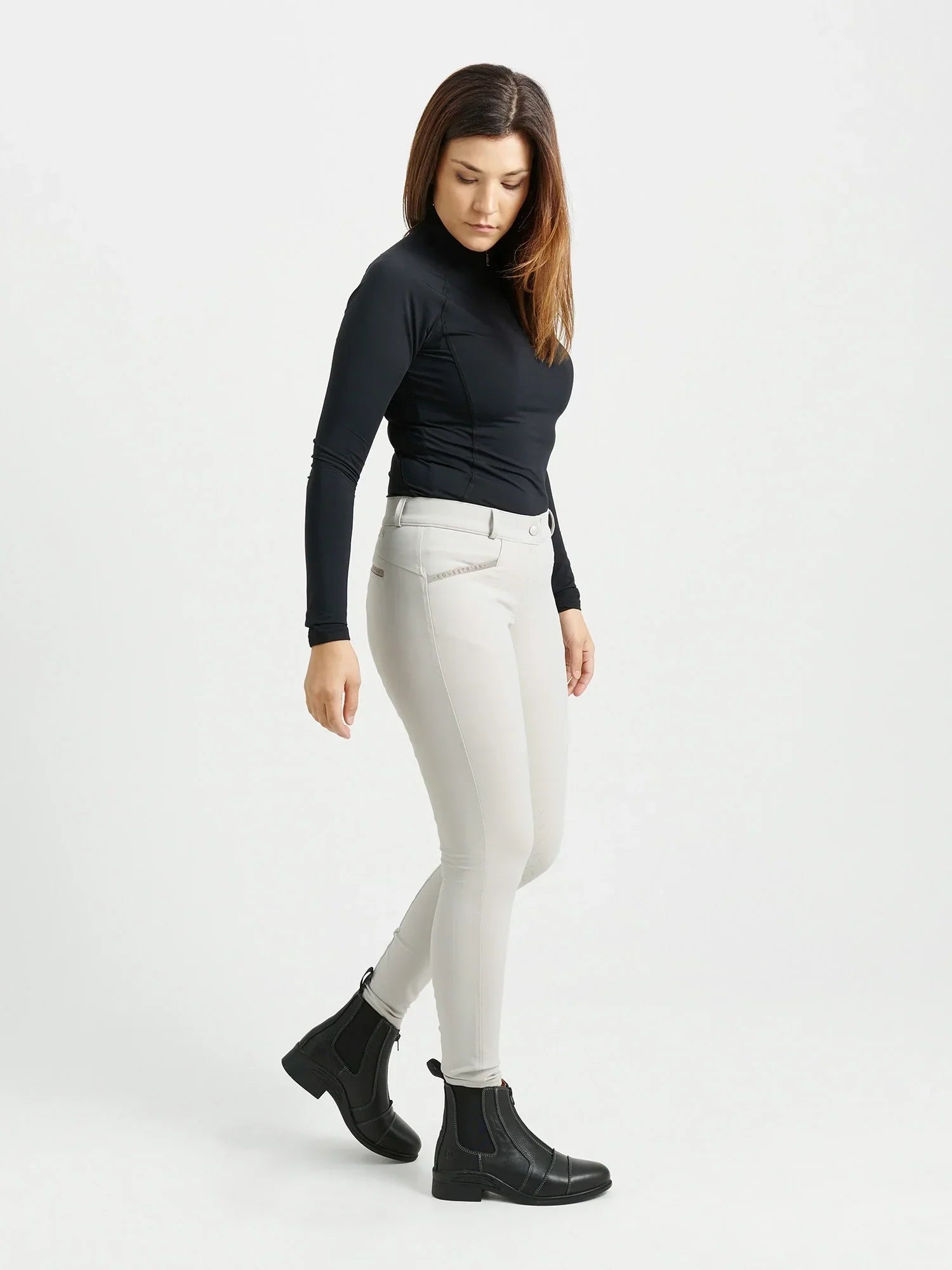 Jacson Hedvig Ridbyxa Helskodd Beige