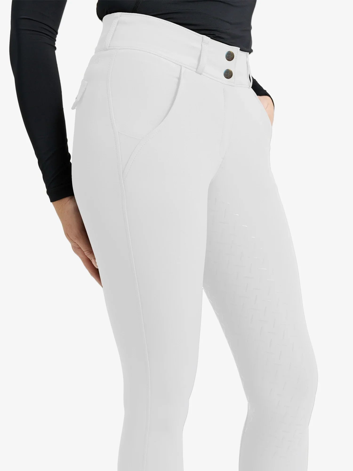 Jacson Rigmor Ridbyxa Helskodd Vit