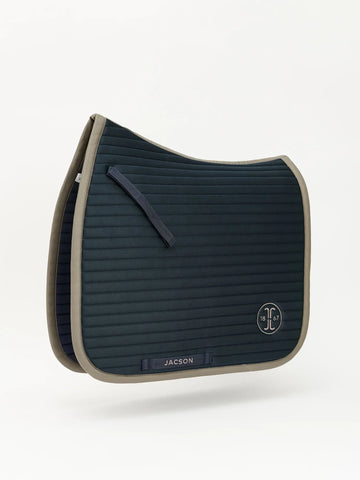 Jacson Karlskrona Dressyrschabrak Marin/Beige