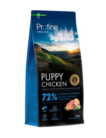 Profine Dog Dry Food Puppy Chicken & Potatoes 12 kg