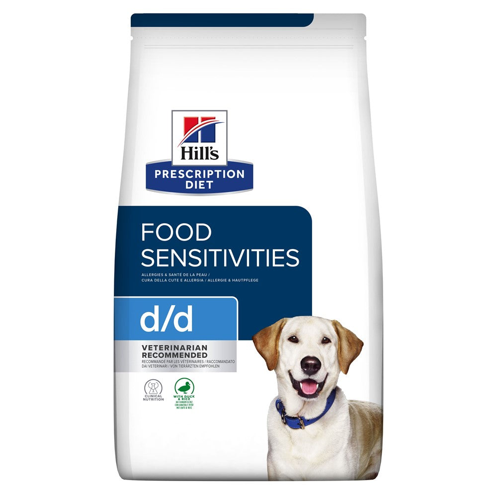 Hill's Prescription Diet Dog d/d Food Sensitivities Duck & Rice - Dry Dog Food