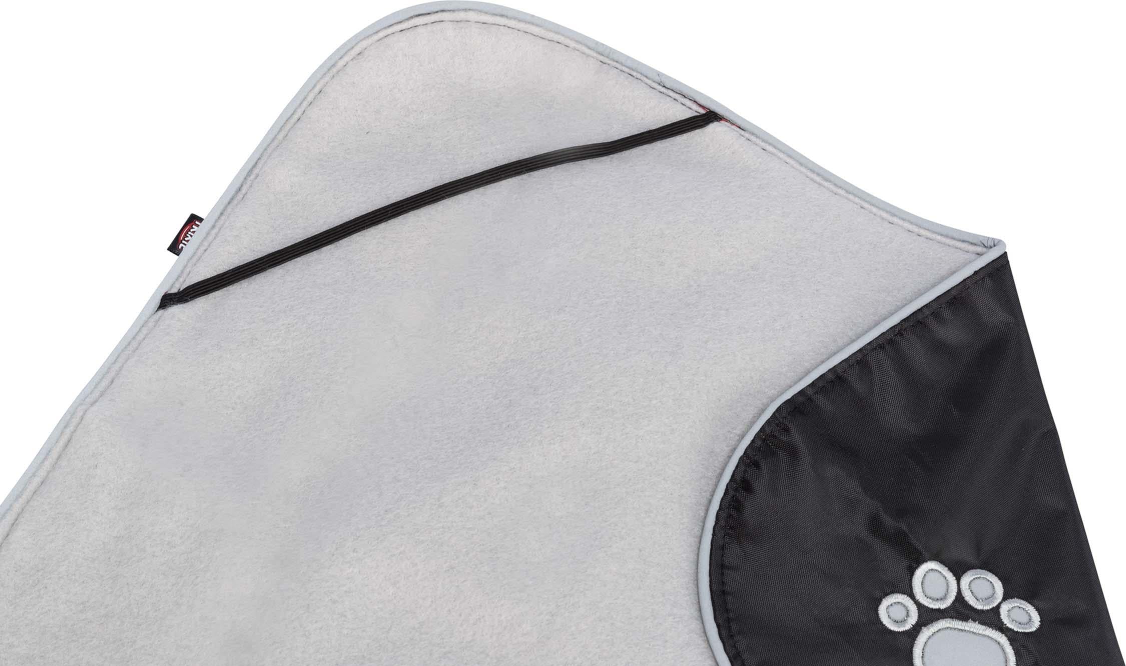 Orléans Hundtäcke Reflex/Fleece 35 cm, svart