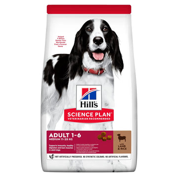 Hills Science Plan Adult Medium Lamb & Rice - Dry Dog Food 14 kg