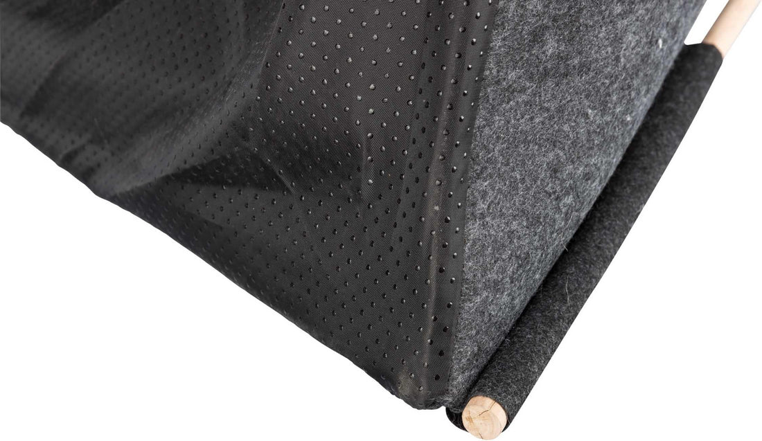 Tipi tält, filt, 70 × 70 × 70 cm, antracit