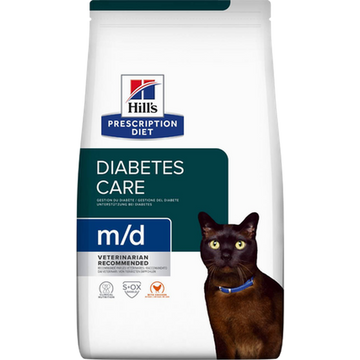 Hill's Prescription Diet Feline m/d Diabetes/Weight Chicken - Dry Cat Food