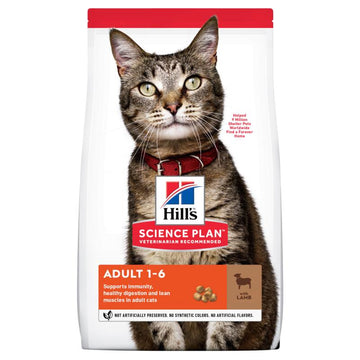 Hill's Science Plan Adult Optimal Care Lamb - Dry Cat Food