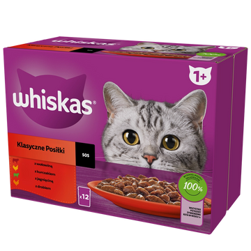 Whiskas Kattmat Classic i Sås 12x85g
