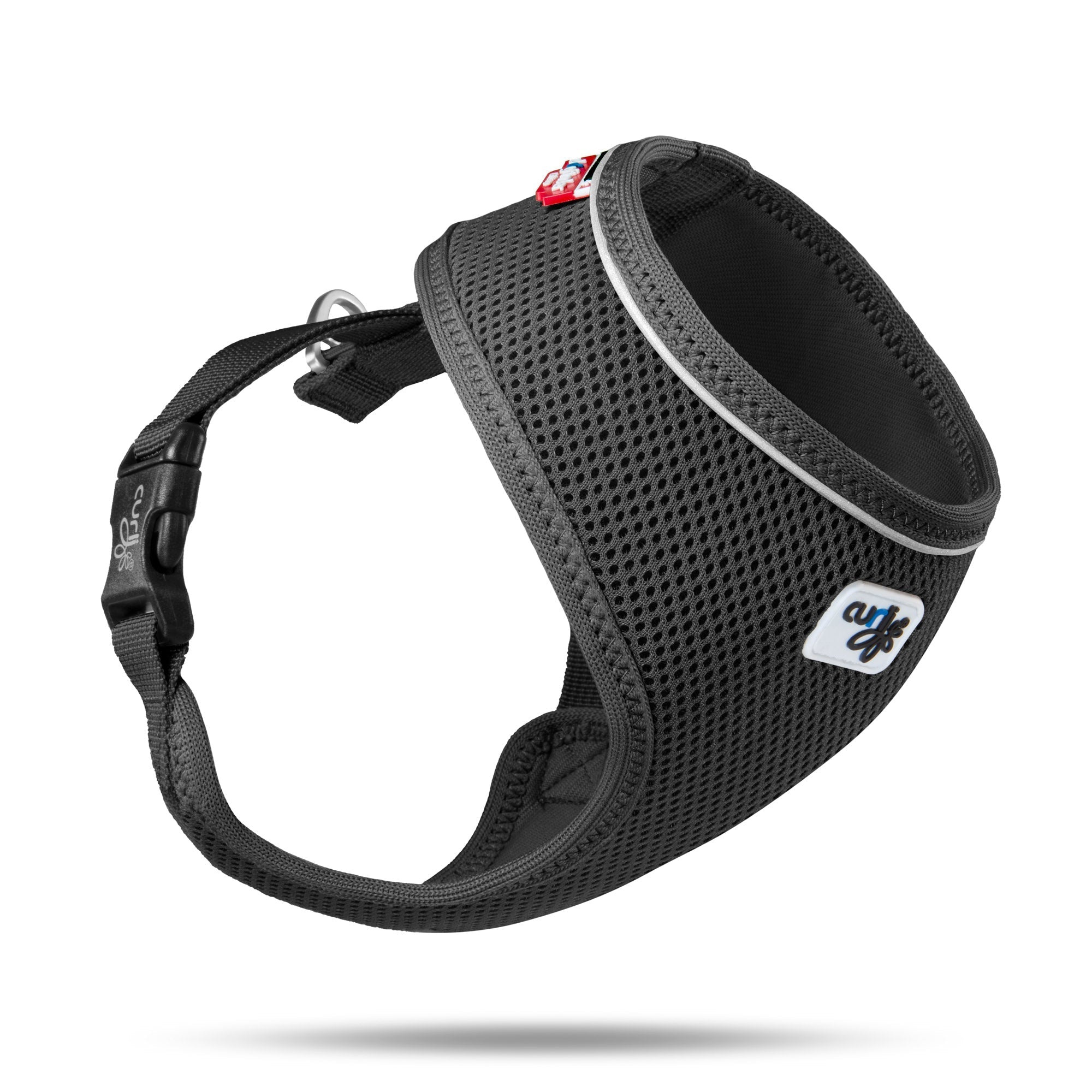 Curli Basic harness Air-mesh Svart