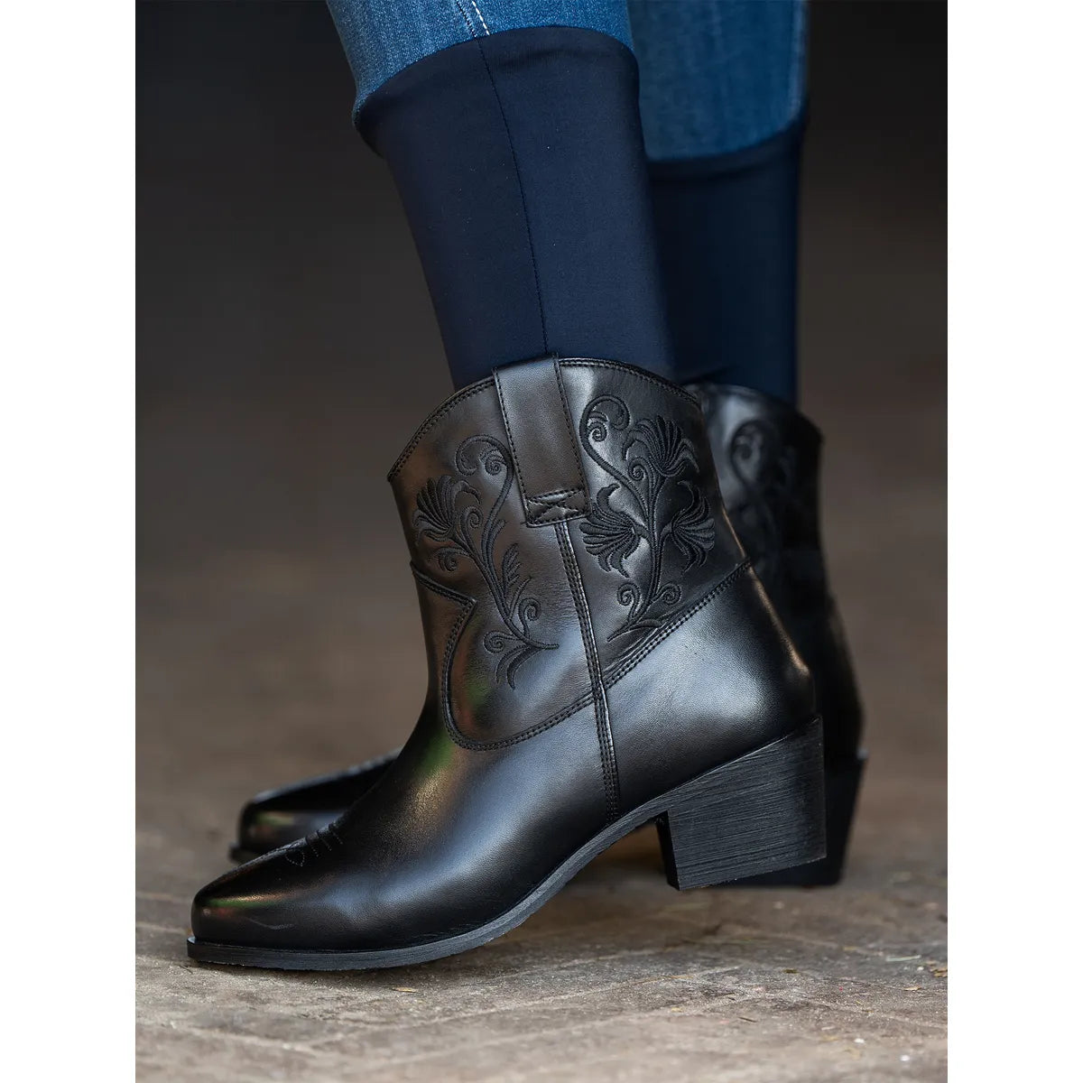 Mountain Horse Loretta Western Boot Black