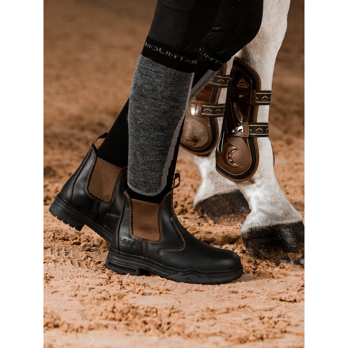 Mountain Horse Protective Jodhpur JR Brown II