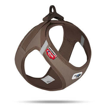 Curli Vest Clasp Cord hundesele Brun
