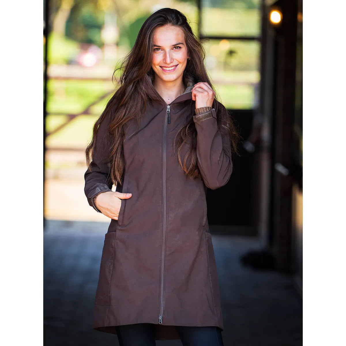 Mountain Horse Stella Softshell Parka Brown