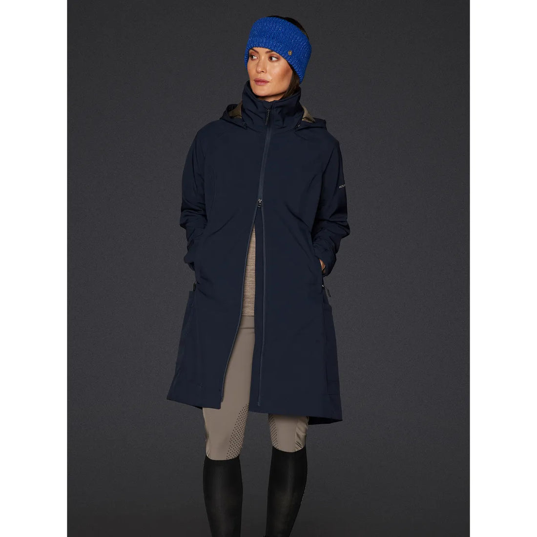 Mountain Horse Stella Softshell Parka Navy