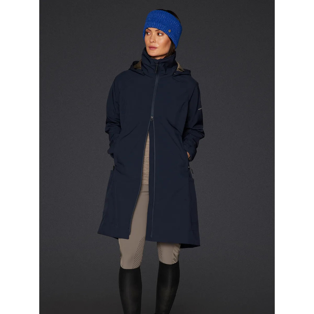 Mountain Horse Stella Softshell Parka Navy