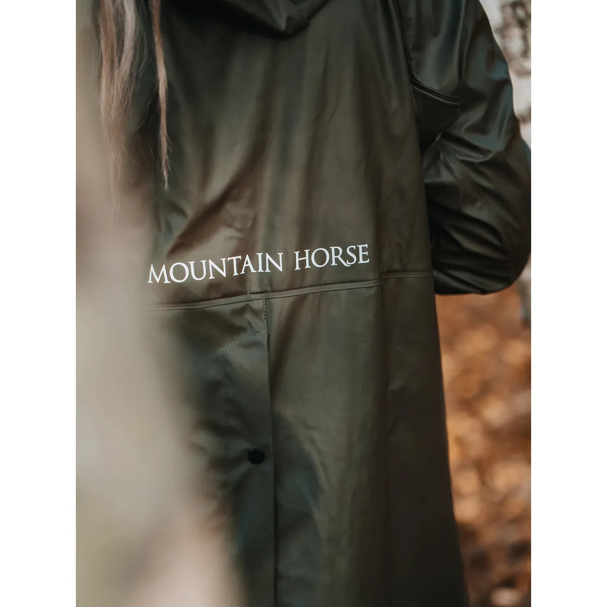 Mountain Horse Mindy Rain Coat Green.