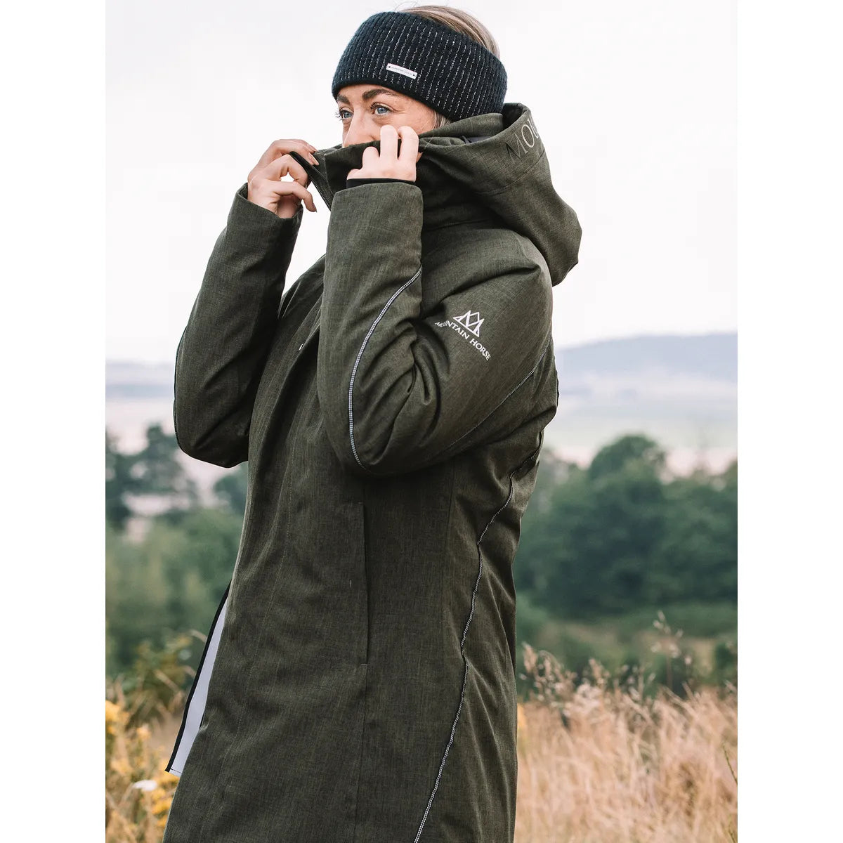 Mountain Horse Felicia Coat Green.