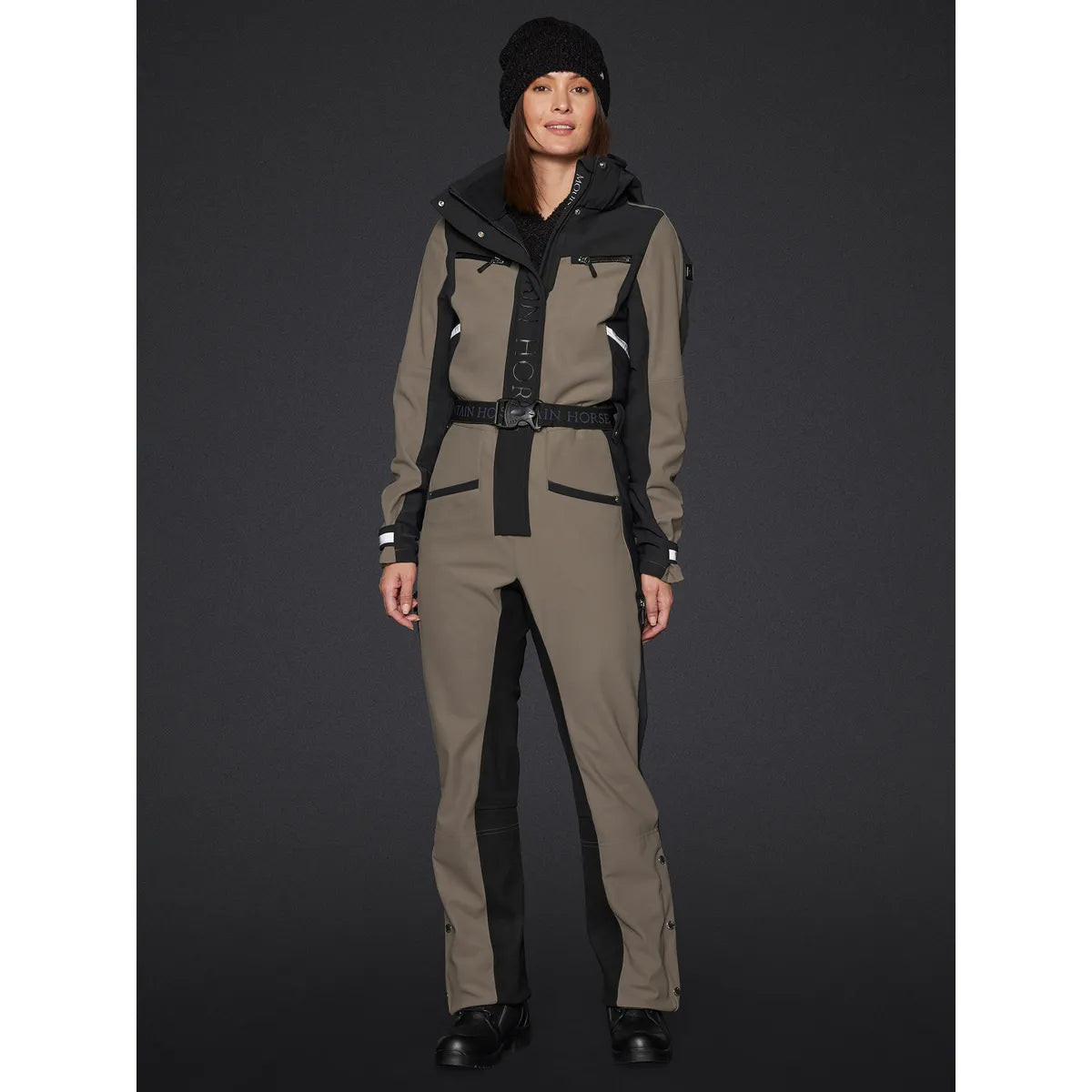 Mountain Horse Jen Softshell Overall Urban Taupe