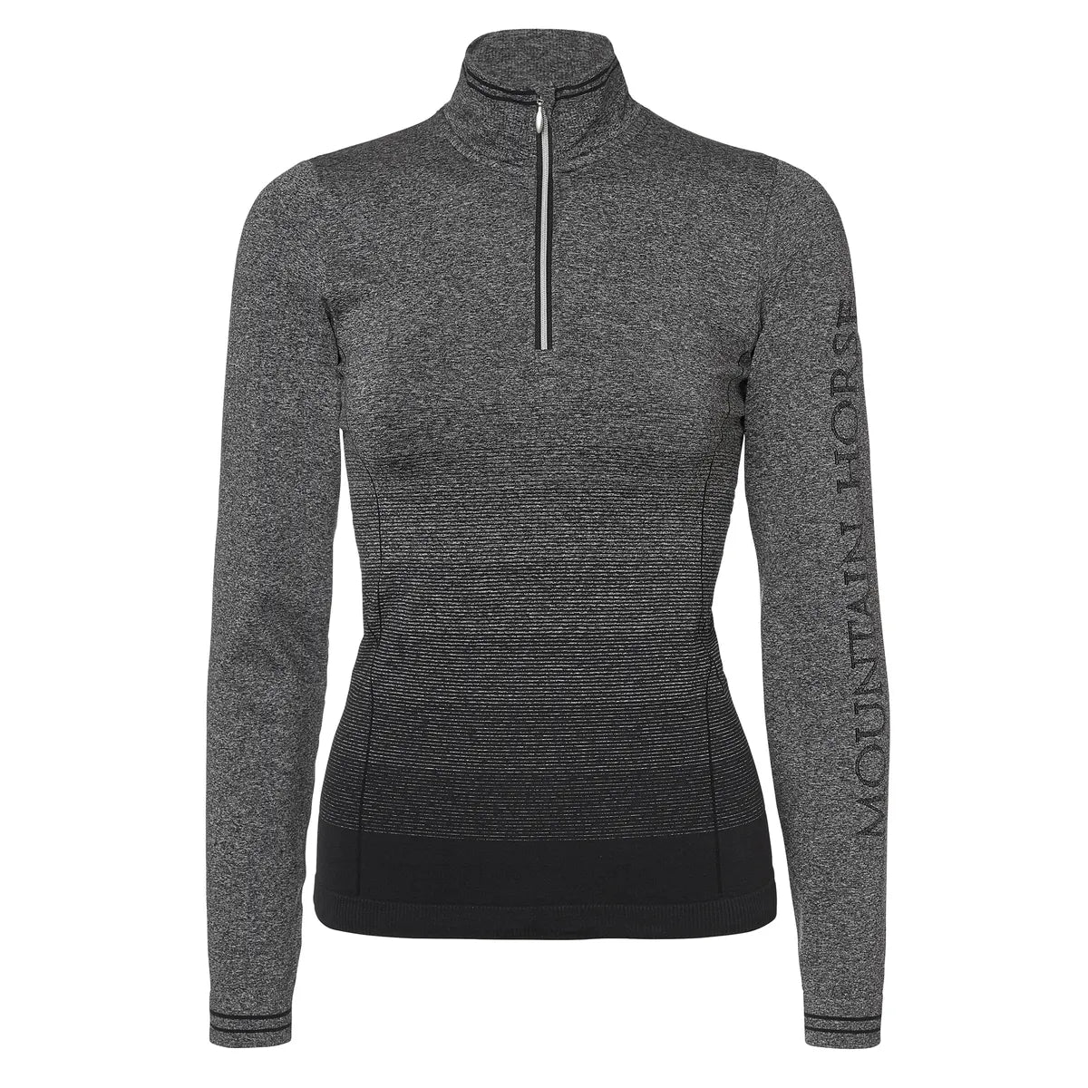 Mountain Horse Tindra Tech  Top Black Melange