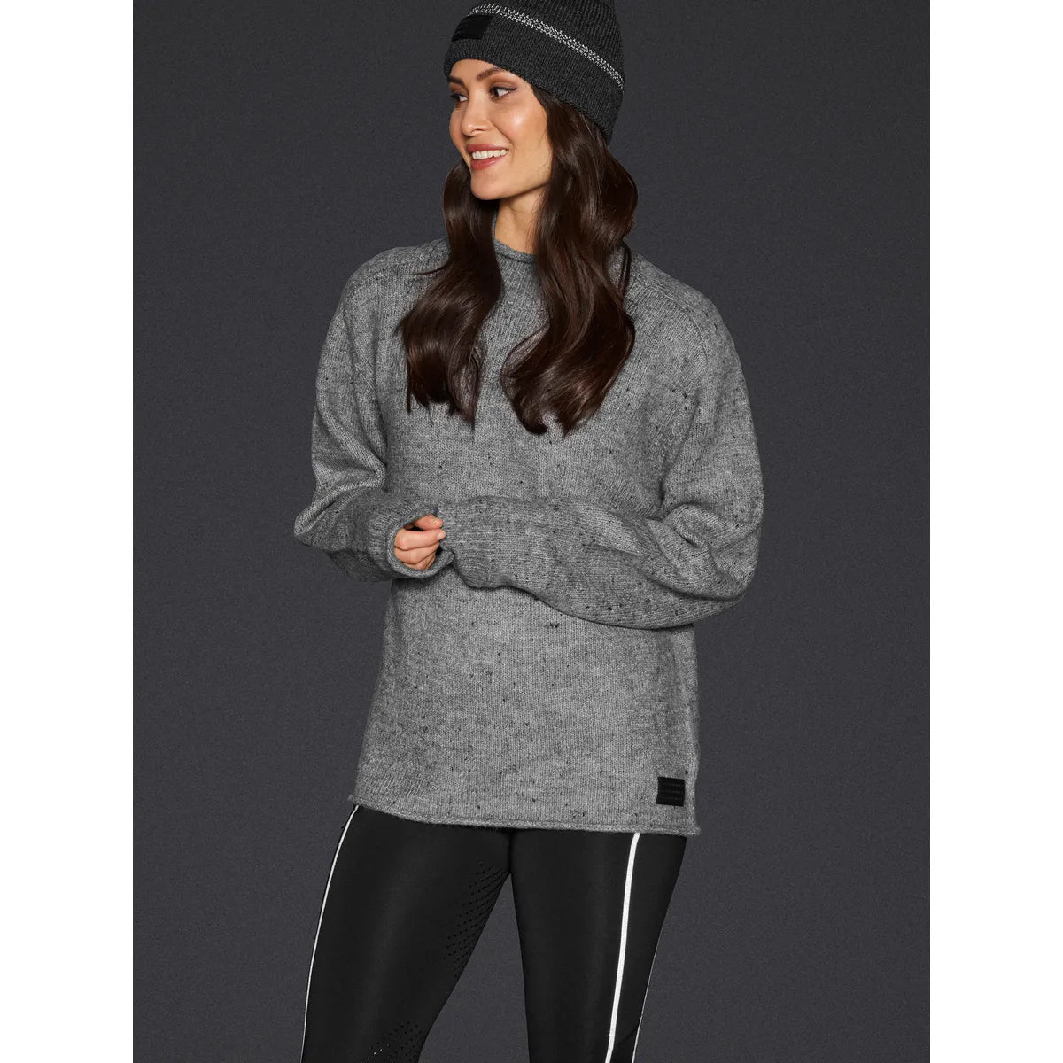 Mountain Horse Crew Pullover Grey Melange