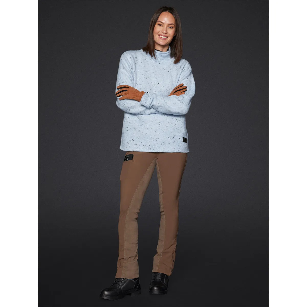 Mountain Horse Crew Pullover Blue