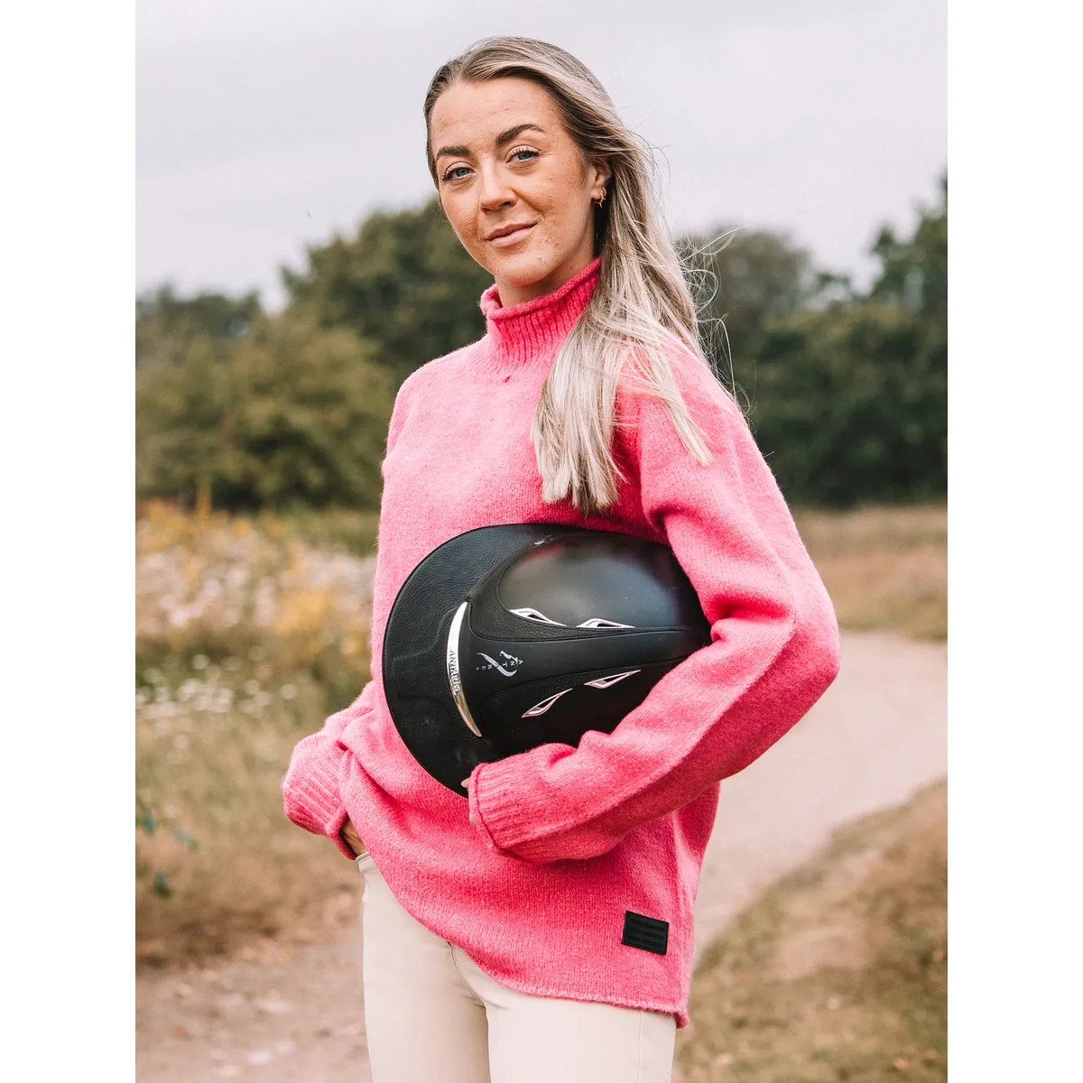 Mountain Horse Crew Pullover Pink