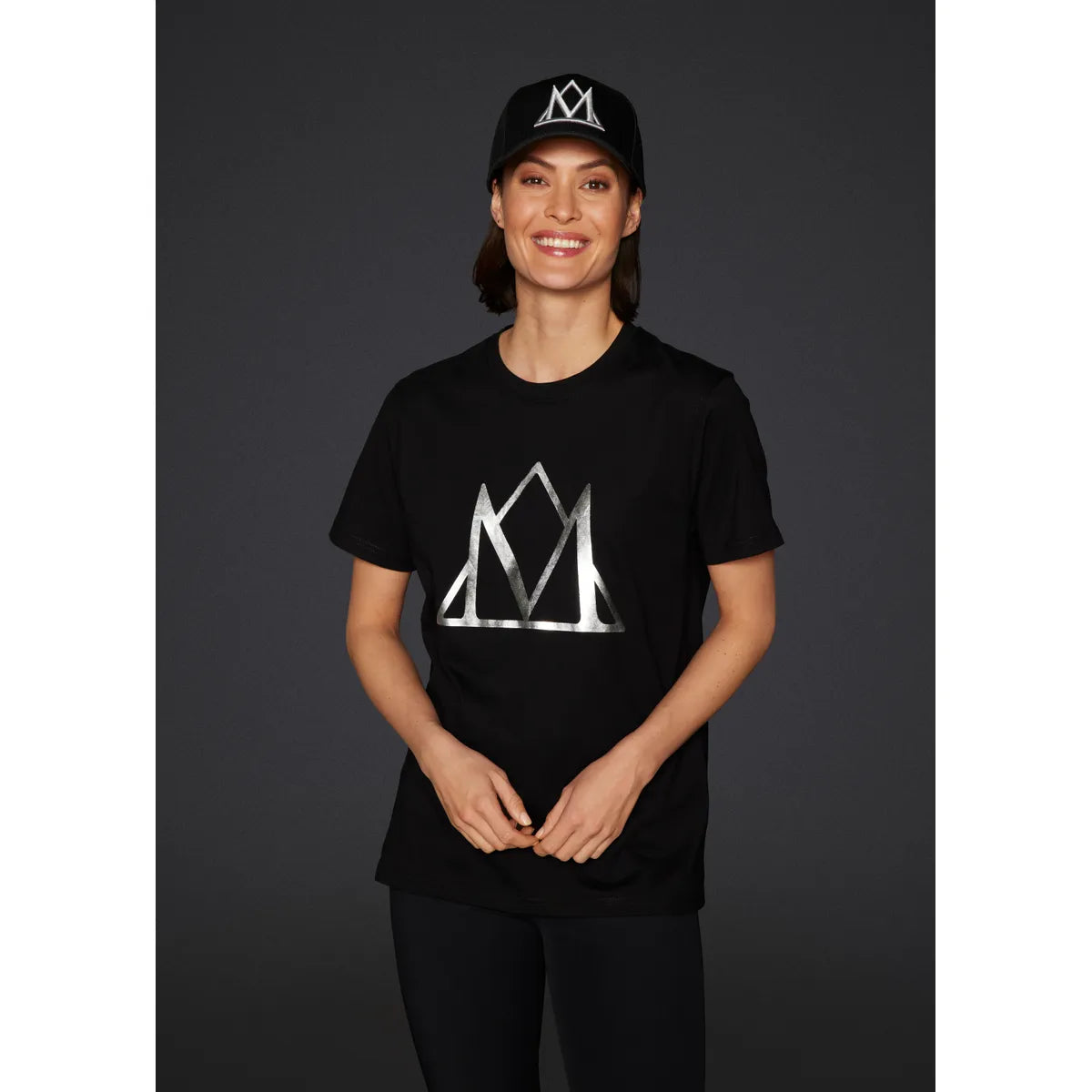 Mountain Horse MH Silver Tee Black