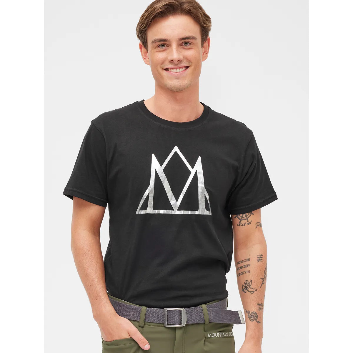 Mountain Horse MH Silver Tee Black