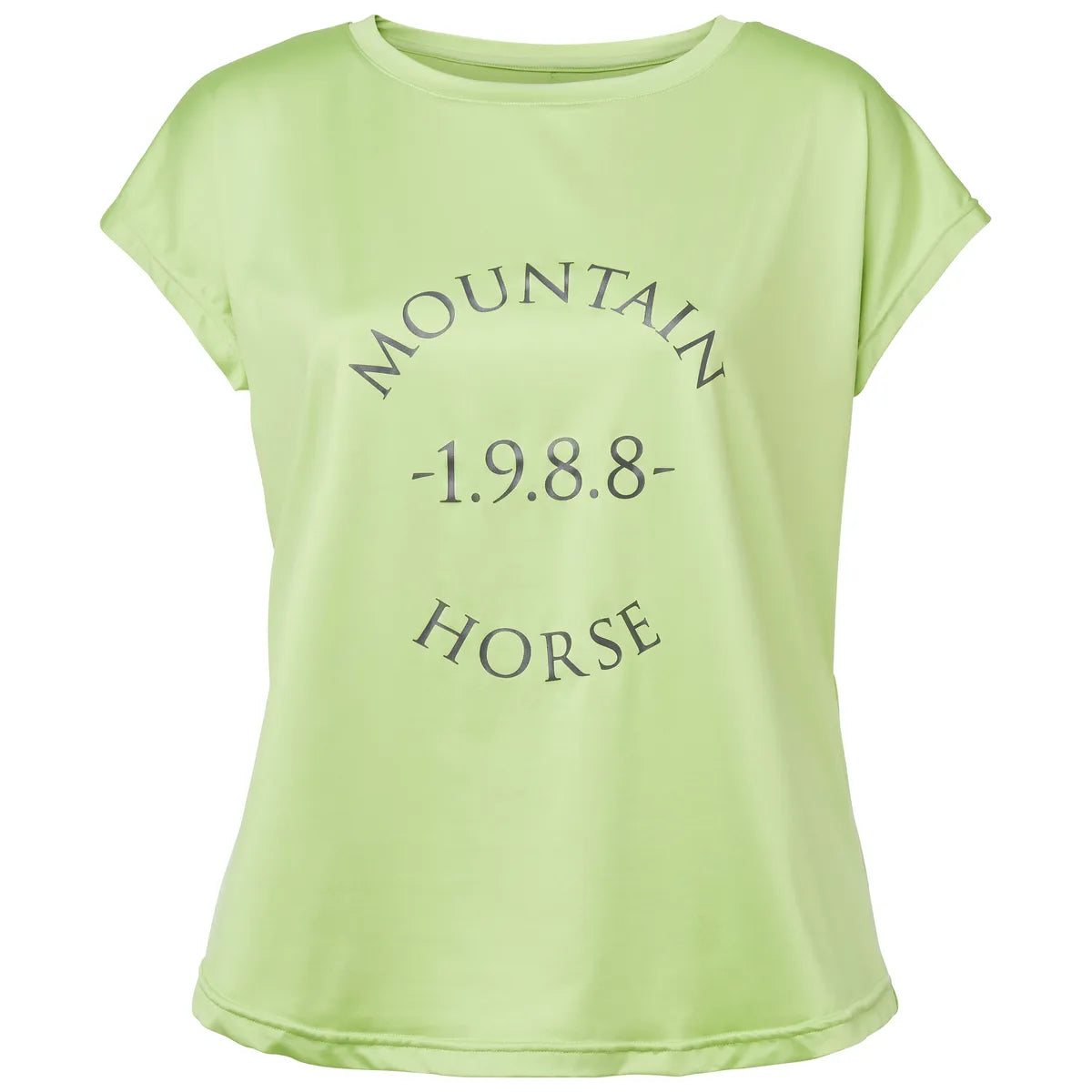 Mountain Horse Active Loose Tee Green.