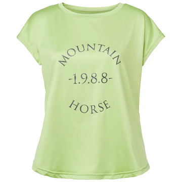 Mountain Horse Active Loose Tee Green.