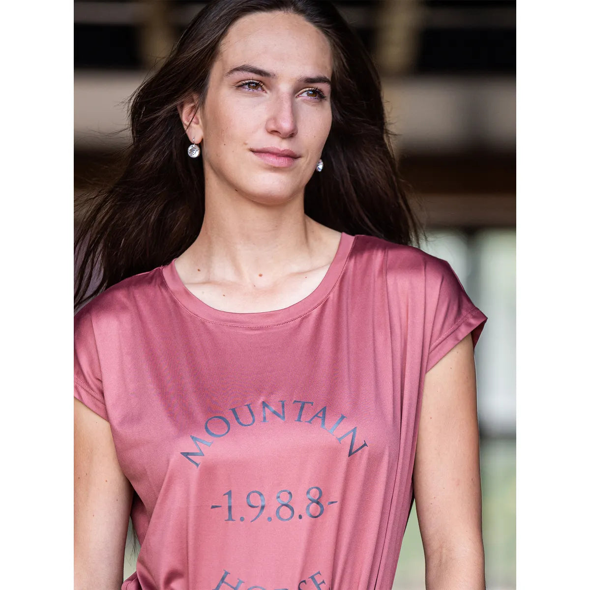 Mountain Horse Active Loose Tee Red