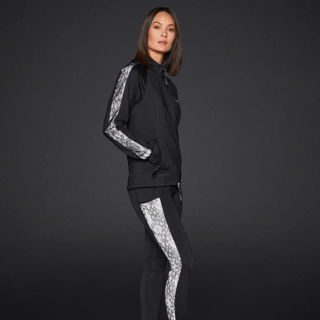 Mountain Horse Opal Tech Fleece Jacket Black