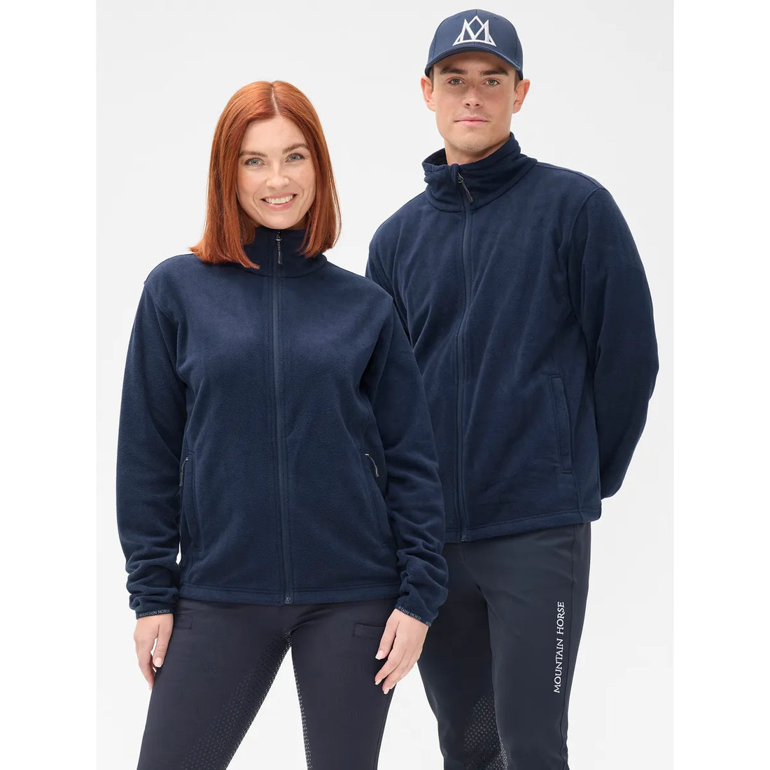 Mountain Horse Team Unisex Fleece Navy