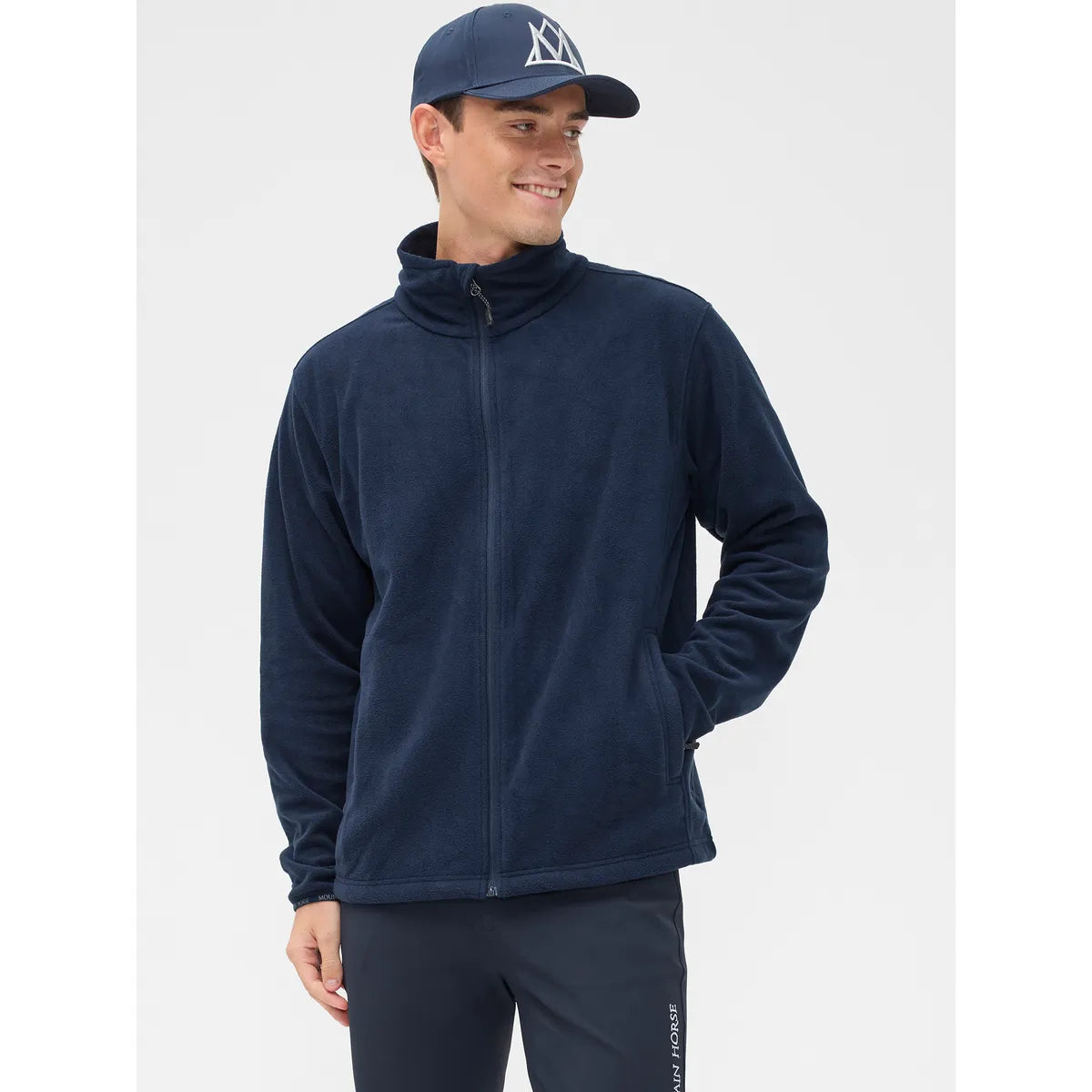 Mountain Horse Team Unisex Fleece Navy