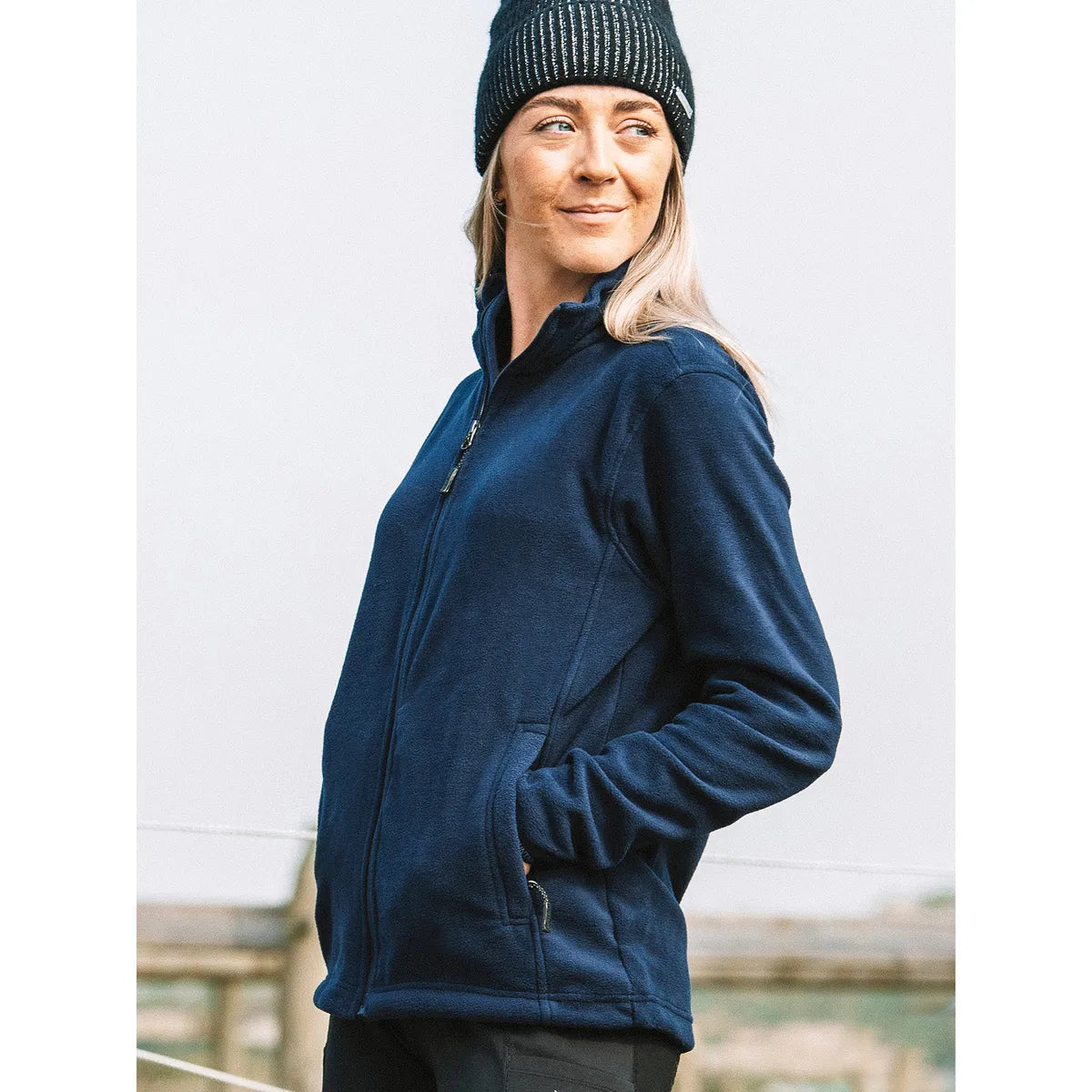 Mountain Horse Team Unisex Fleece Navy