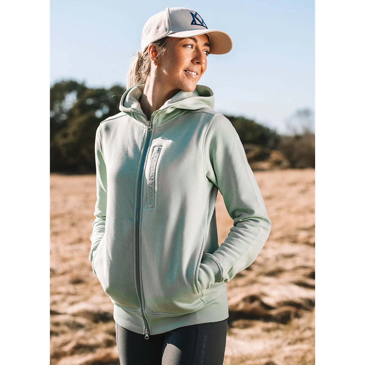 Mountain Horse Paradise Hoodie Green.