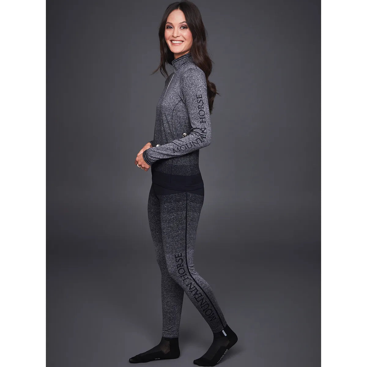 Mountain Horse Tindra leggings Black Melange