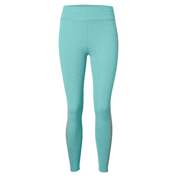 Mountain Horse Active Stripe Tech Tights Teal Blue