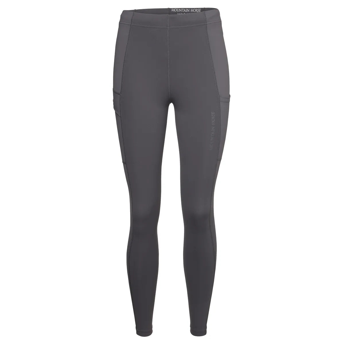 Mountain Horse Natural Grip Tights Charcole Grey