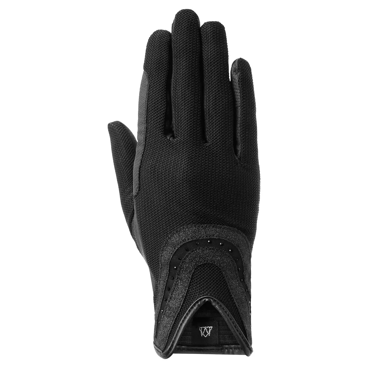 Mountain Horse Jewel Equestrian Glove Black