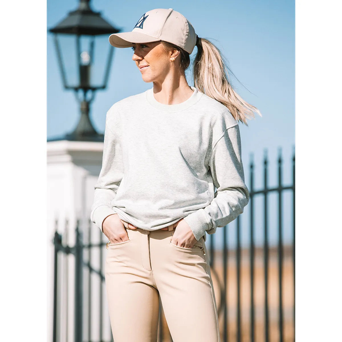 Mountain Horse Team Rider Cap Sand