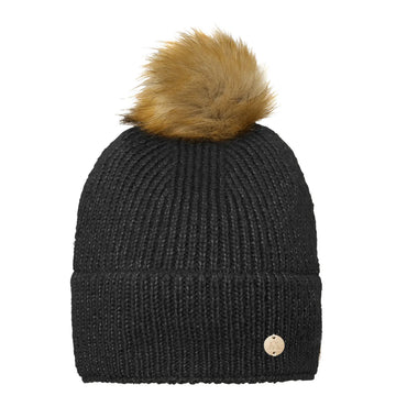 Mountain Horse Sparkle Pompom Hat Black