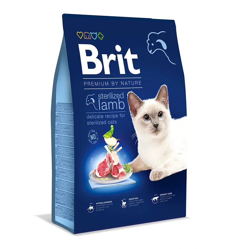 Brit Premium By Nature Cat Sterilized Lamb