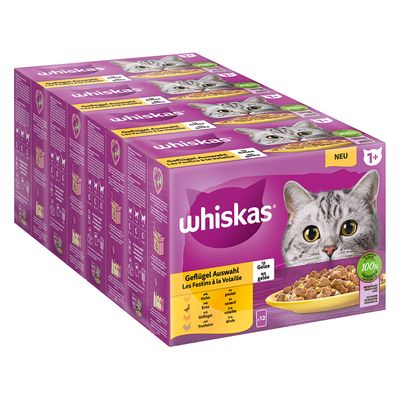 Whiskas 1+ portionspåse 80x85g