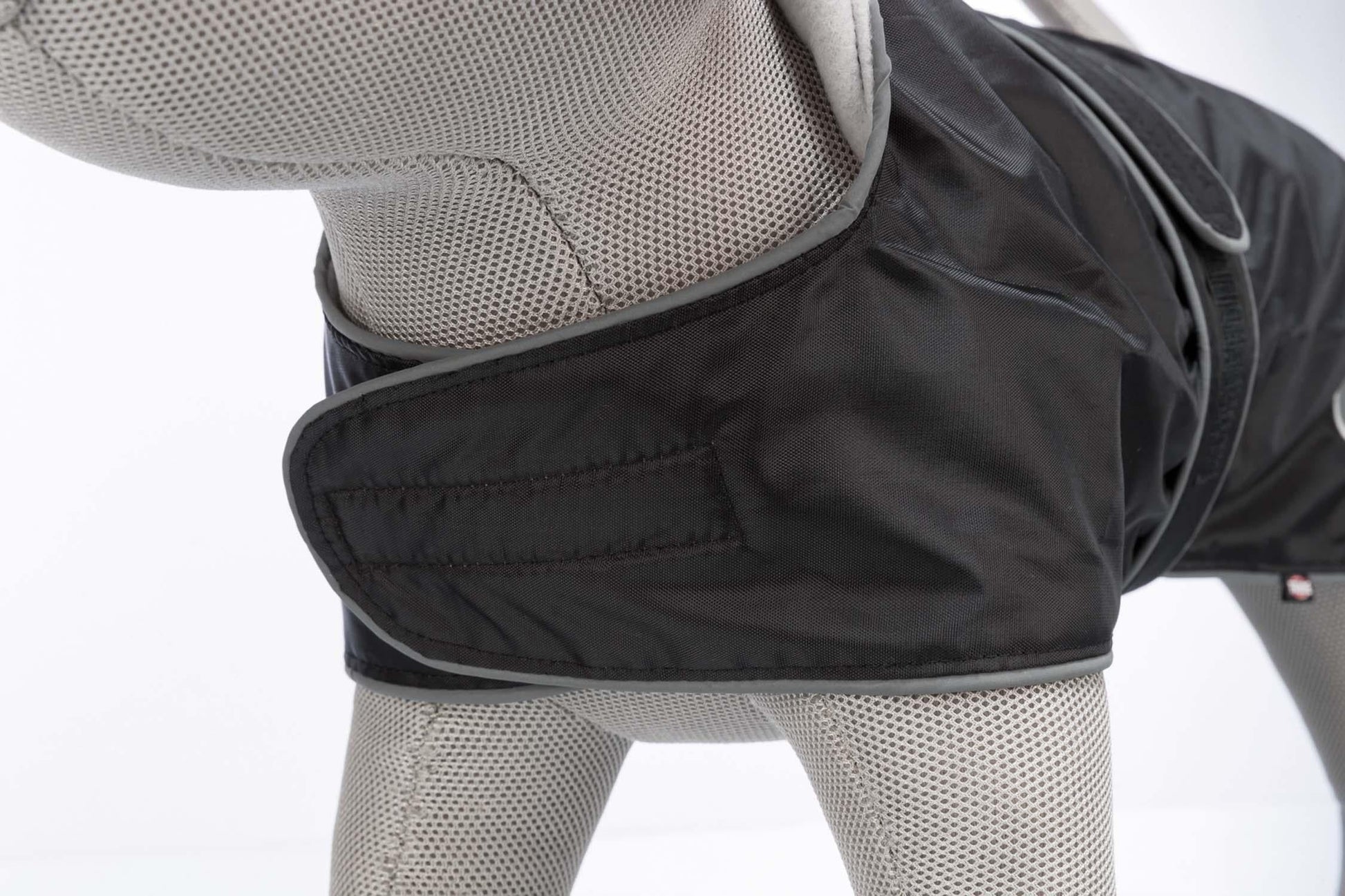 Orléans Hundtäcke Reflex/Fleece 35 cm, svart