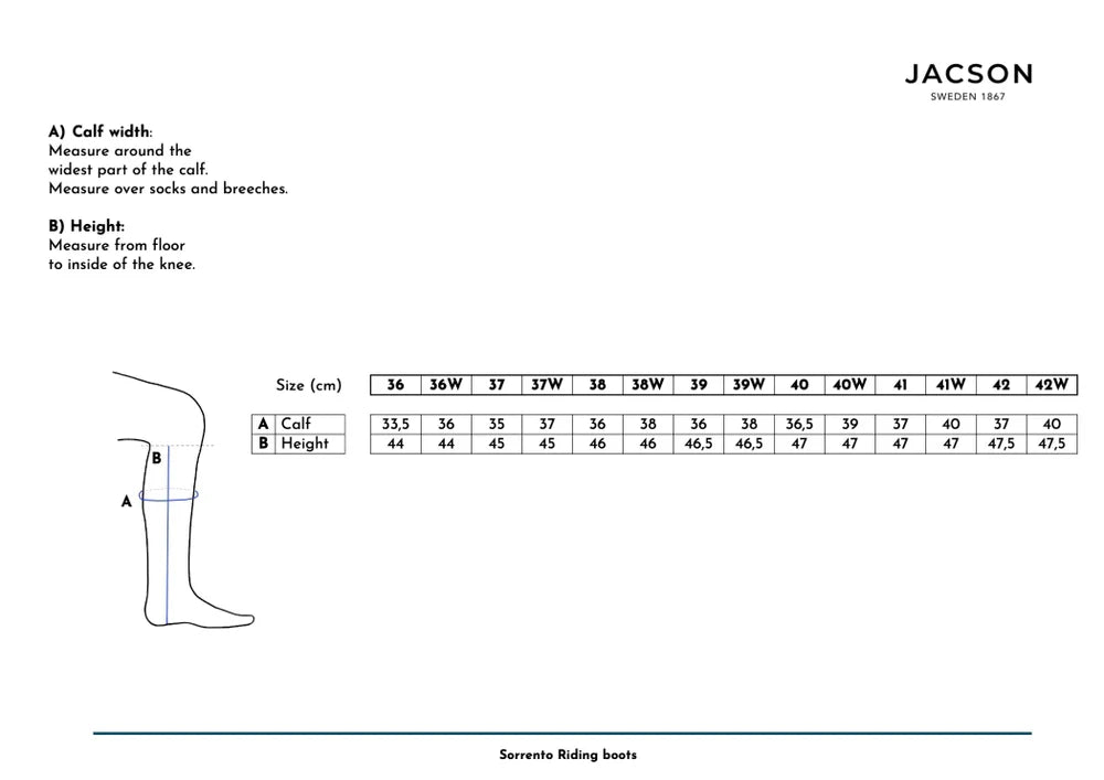 Jacson Sorrento Ridstövel Brun