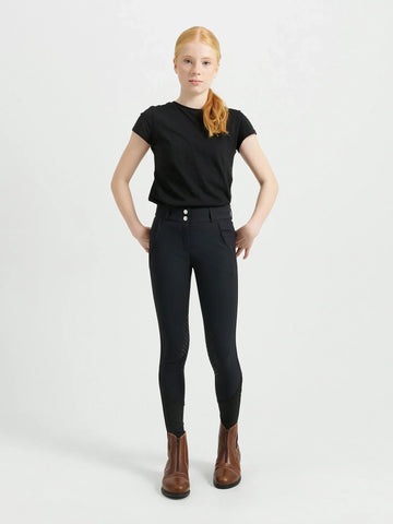 Jacson Barn/Junior Rigmor Ridbyxa Knäskodd Svart